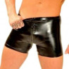 Fist Short en Latex Coupe cycliste avec Zip